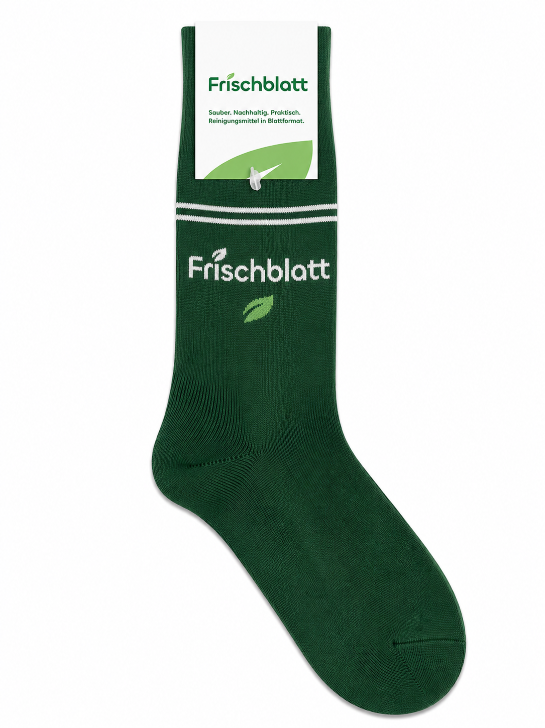Individuelle Socken für Frischblatt